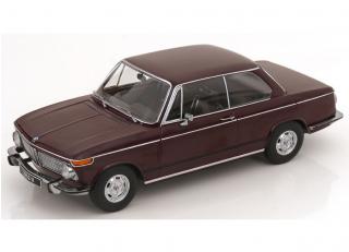 BMW 2002ti 1.Serie 1971 dunkelrot KK-Scale 1:18 Metallmodell (Türen, Motorhaube... nicht zu öffnen!)