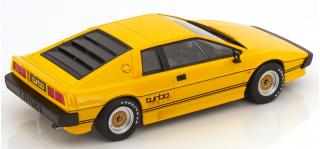 Lotus Esprit Turbo 1981 gelb KK-Scale 1:18 Metallmodell (Türen, Motorhaube... nicht zu öffnen!)