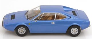 Ferrari 308 GT4 1974  hellblau-metallic KK-Scale 1:18 Metallmodell (Türen, Motorhaube... nicht zu öffnen!)