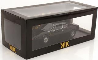 Ferrari 308 GT4 1974  schwarz KK-Scale 1:18 Metallmodell (Türen, Motorhaube... nicht zu öffnen!)