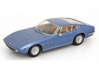 Maserati Ghibli Coupe 1969 blaumetallic KK-Scale 1:18 Metallmodell (Türen, Motorhaube... nicht zu öffnen!)