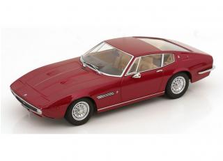 Maserati Ghibli Coupe 1969 rotmetallic KK-Scale 1:18 Metallmodell (Türen, Motorhaube... nicht zu öffnen!)