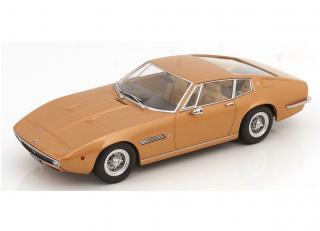 Maserati Ghibli Coupe 1969 goldmetallic KK-Scale 1:18 Metallmodell (Türen, Motorhaube... nicht zu öffnen!)