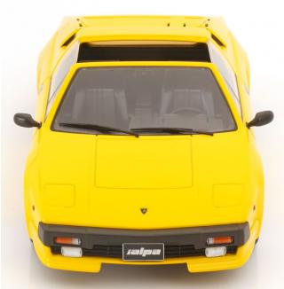 Lamborghini Jalpa 3500 1982 gelb mit abnehmbarem Hardtop KK-Scale 1:18 Metallmodell (Türen, Motorhaube... nicht zu öffnen!)