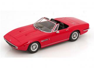 Maserati Ghibli Spyder 1970 hellgrün-metallic mit Alufelgen KK-Scale 1:18 Metallmodell (Türen, Motorhaube... nicht zu öffnen!)