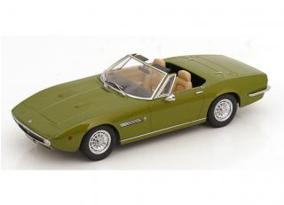 Maserati Ghibli Spyder 1970 hellgrün-metallic mit Alufelgen KK-Scale 1:18 Metallmodell (Türen, Motorhaube... nicht zu öffnen!)