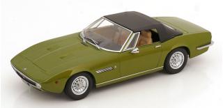 Maserati Ghibli Spyder 1970 hellgrün-metallic mit Alufelgen KK-Scale 1:18 Metallmodell (Türen, Motorhaube... nicht zu öffnen!)