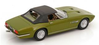 Maserati Ghibli Spyder 1970 hellgrün-metallic mit Alufelgen KK-Scale 1:18 Metallmodell (Türen, Motorhaube... nicht zu öffnen!)