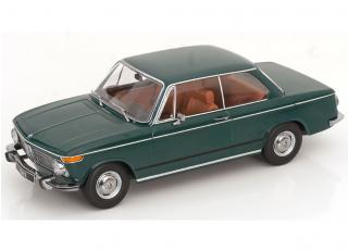 BMW 1802 1.Serie Facelift 1971 dunkelgrün KK-Scale 1:18 Metallmodell (Türen, Motorhaube... nicht zu öffnen!)