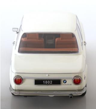 BMW 1802 1.Serie Facelift 1971 weiß KK-Scale 1:18 Metallmodell (Türen, Motorhaube... nicht zu öffnen!)