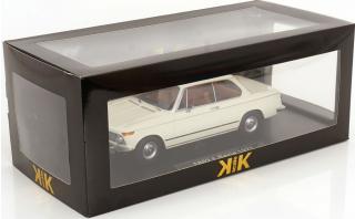 BMW 1802 1.Serie Facelift 1971 weiß KK-Scale 1:18 Metallmodell (Türen, Motorhaube... nicht zu öffnen!)