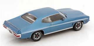 Pontiac LeMans GTO 1972 hellblau-metallic KK-Scale 1:18 Metallmodell (Türen, Motorhaube... nicht zu öffnen!)