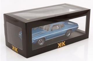 Pontiac LeMans GTO 1972 hellblau-metallic KK-Scale 1:18 Metallmodell (Türen, Motorhaube... nicht zu öffnen!)