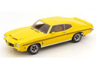 Pontiac LeMans GTO 1972 gelb KK-Scale 1:18 Metallmodell (Türen, Motorhaube... nicht zu öffnen!)