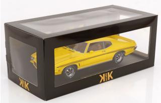 Pontiac LeMans GTO 1972 gelb KK-Scale 1:18 Metallmodell (Türen, Motorhaube... nicht zu öffnen!)