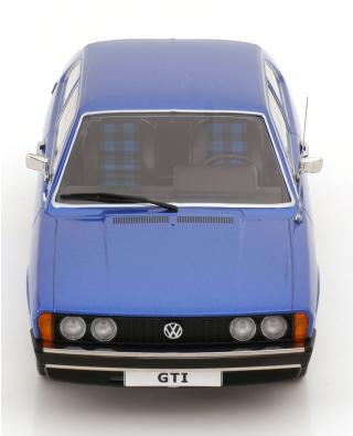 VW Scirocco 1 GTI 1976 blaumetallic  KK-Scale 1:18 Metallmodell (Türen, Motorhaube... nicht zu öffnen!)