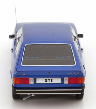 VW Scirocco 1 GTI 1976 blaumetallic  KK-Scale 1:18 Metallmodell (Türen, Motorhaube... nicht zu öffnen!)