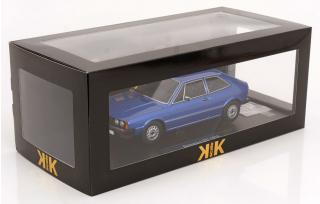 VW Scirocco 1 GTI 1976 blaumetallic  KK-Scale 1:18 Metallmodell (Türen, Motorhaube... nicht zu öffnen!)