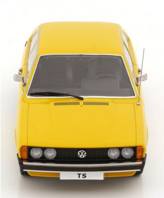 VW Scirocco 1 TS 1976 gelb KK-Scale 1:18 Metallmodell (Türen, Motorhaube... nicht zu öffnen!)