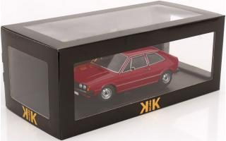 VW Scirocco 1 TS 1976 dunkelrot KK-Scale 1:18 Metallmodell (Türen, Motorhaube... nicht zu öffnen!)