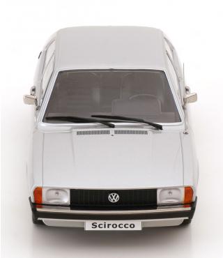 VW Scirocco 1 L 1975 silber KK-Scale 1:18 Metallmodell (Türen, Motorhaube... nicht zu öffnen!)