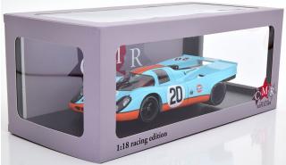 Porsche 917K No.20, 24h Le Mans 1970 Gulf Siffert/Redman CMR Metallmodell 1:18