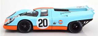 Porsche 917K No.20, 24h Le Mans 1970 Gulf Siffert/Redman CMR Metallmodell 1:18