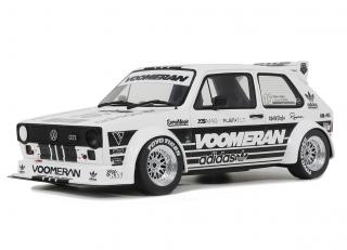 VOLKSWAGEN GOLF 1 GTI VOOMERAN WHITE - Project Cars OttO mobile 1:18 Resinemodell (Türen, Motorhaube... nicht zu öffnen!)