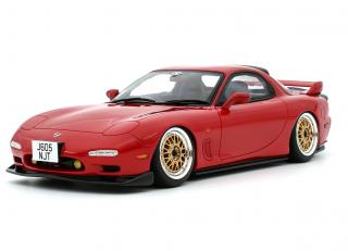 MAZDA RX7 KHYZYL SALEEM RED 2020 - Project Cars OttO mobile 1:18 Resinemodell (Türen, Motorhaube... nicht zu öffnen!)