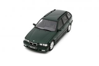 BMW E36 328i touring M Pack Fern Green 386 1997 OttO mobile 1:18 Resinemodell (Türen, Motorhaube... nicht zu öffnen!)