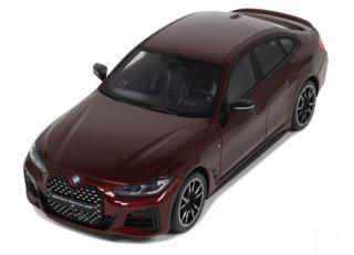 BMW M440I XDRIVE GRAN COUPE AVENTURIN RED III METALLIC INDIVIDUAL  OttO mobile 1:18 Resinemodell (Türen, Motorhaube... nicht zu öffnen!)