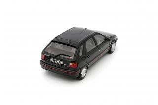 CITROËN ZX VOLCANE 2.0 BLACK ( Noir Onyx) 1991 (5 Doors) OttO mobile 1:18 Resinemodell (Türen, Motorhaube... nicht zu öffnen!)