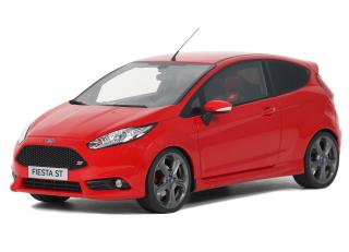 Ford Fiesta MK7 ST Race Red BRQA 2016 OttO mobile 1:18 Resinemodell (Türen, Motorhaube... nicht zu öffnen!)