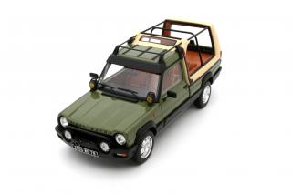 TALBOT MATRA RANCHO DECOUVRABLE GREEN (Vert Sologne) 1981 OttO mobile 1:18 Resinemodell (Türen, Motorhaube... nicht zu öffnen!)