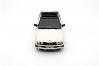 BMW E30 325I TC2 BAUR WHITE 1988 (Alpineweiss 218) OttO mobile 1:18 Resinemodell (Türen, Motorhaube... nicht zu öffnen!)