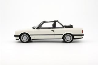 BMW E30 325I TC2 BAUR WHITE 1988 (Alpineweiss 218) OttO mobile 1:18 Resinemodell (Türen, Motorhaube... nicht zu öffnen!)