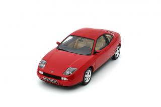 Fiat Coupe Turbo 20v Speed Red 1997 OttO mobile 1:18 Resinemodell (Türen, Motorhaube... nicht zu öffnen!)