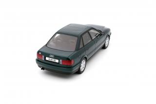 AUDI S2 SEDAN grün (Emerald Green M6) 1993 OttO mobile 1:18 Resinemodell (Türen, Motorhaube... nicht zu öffnen!)