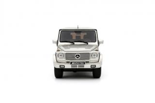 Mercedes-Benz G-Class 55 AMG Iridium Silver 2003 OttO mobile 1:18 Resinemodell (Türen, Motorhaube... nicht zu öffnen!)