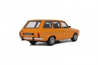 Renault 12 TS Break Orange Andalou 318 1975 OttO mobile 1:18 Resinemodell (Türen, Motorhaube... nicht zu öffnen!)