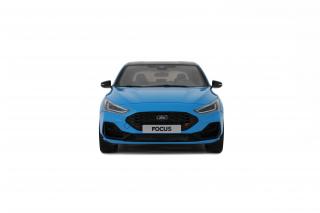 Ford Focus ST Edition Azure Blue 2024 OttO mobile 1:18 Resinemodell (Türen, Motorhaube... nicht zu öffnen!)