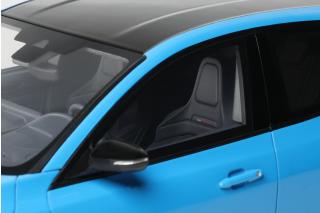 Ford Focus ST Edition Azure Blue 2024 OttO mobile 1:18 Resinemodell (Türen, Motorhaube... nicht zu öffnen!)