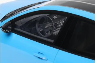 Ford Focus ST Edition Azure Blue 2024 OttO mobile 1:18 Resinemodell (Türen, Motorhaube... nicht zu öffnen!)