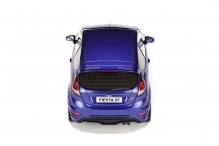 Ford Fiesta Mk7 ST Spirit Blue Metallic OttOmobile 1:18 Resinemodell (Türen, Motorhaube... nicht zu öffnen!)