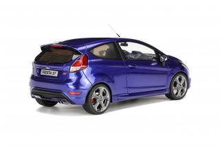 Ford Fiesta Mk7 ST Spirit Blue Metallic OttOmobile 1:18 Resinemodell (Türen, Motorhaube... nicht zu öffnen!)