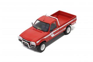 Peugeot 504 Pick Up Dangel 4x4 rot (Rouge Pompier EKB) OttO mobile 1:18 Resinemodell (Türen, Motorhaube... nicht zu öffnen!)