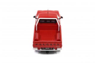 Peugeot 504 Pick Up Dangel 4x4 rot (Rouge Pompier EKB) OttO mobile 1:18 Resinemodell (Türen, Motorhaube... nicht zu öffnen!)