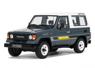 Toyota Land Cruiser LJ grey 1973  OttO mobile 1:18 Resinemodell (Türen, Motorhaube... nicht zu öffnen!)