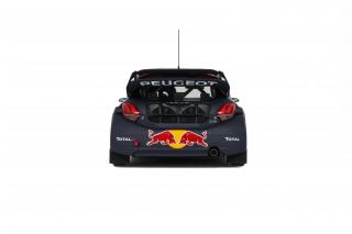 PEUGEOT 208 WRX S.LOEB BELGIUM GP 2018 OttO mobile 1:18 Resinemodell (Türen, Motorhaube... nicht zu öffnen!)