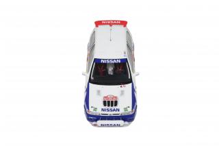 NISSAN SUNNY GTI-R WHITE TOMMI MAKINEN RALLYE WRC MONTE CARLO 1992 OttO mobile 1:18 Resinemodell (Türen, Motorhaube... nicht zu öffnen!)